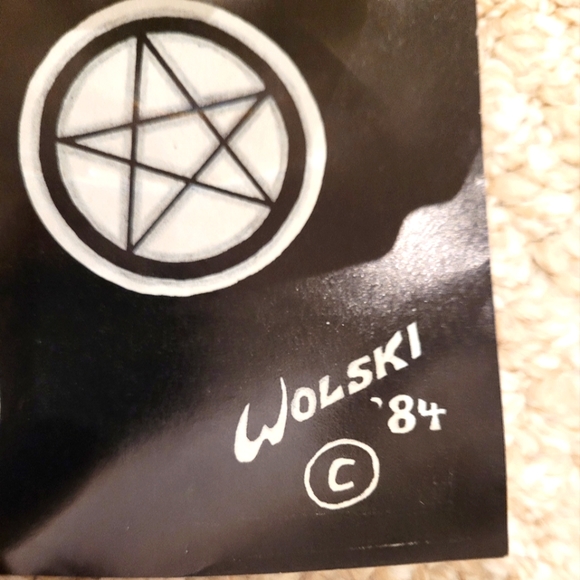 RARE Vintage Motley Crue Illustrated poster. - Picture 2 of 10